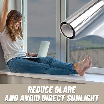 Unidirektionale transparente Sonnenschutz- und Wärmeschutz-Fensterfolie