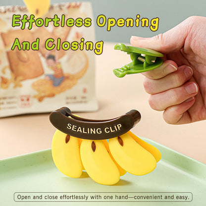 🍌 Magnetischer Bananenverschlussclip – Frische mit Spaß und ohne Stress