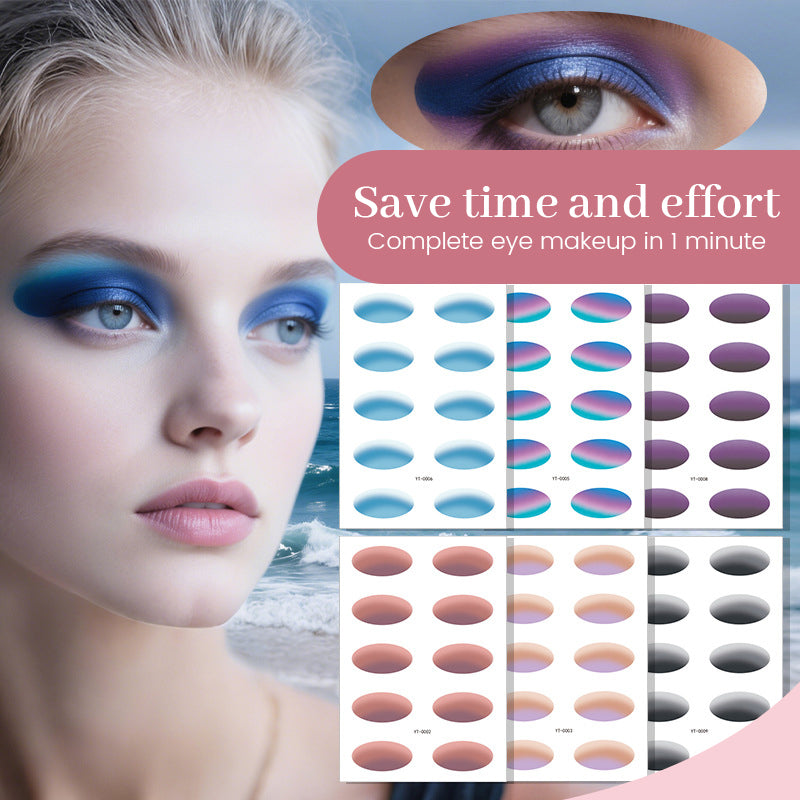 Lidschatten Tattoo Aufkleber