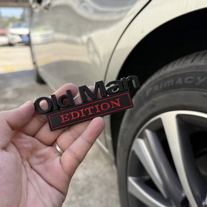 🚗 Old Man Edition-Autoemblem