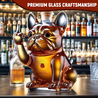 🥃Kreativ geformte Whiskyflasche