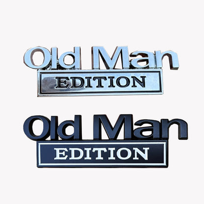 🚗 Old Man Edition-Autoemblem