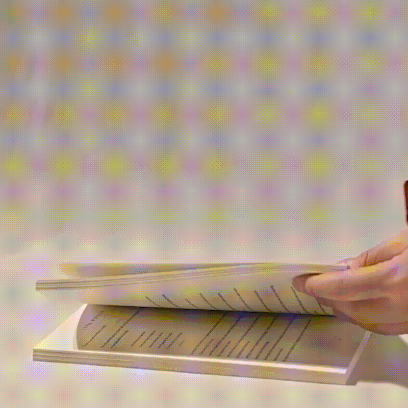 Personalisiertes magnetisches Lesezeichen aus Leder mit Stifthalter