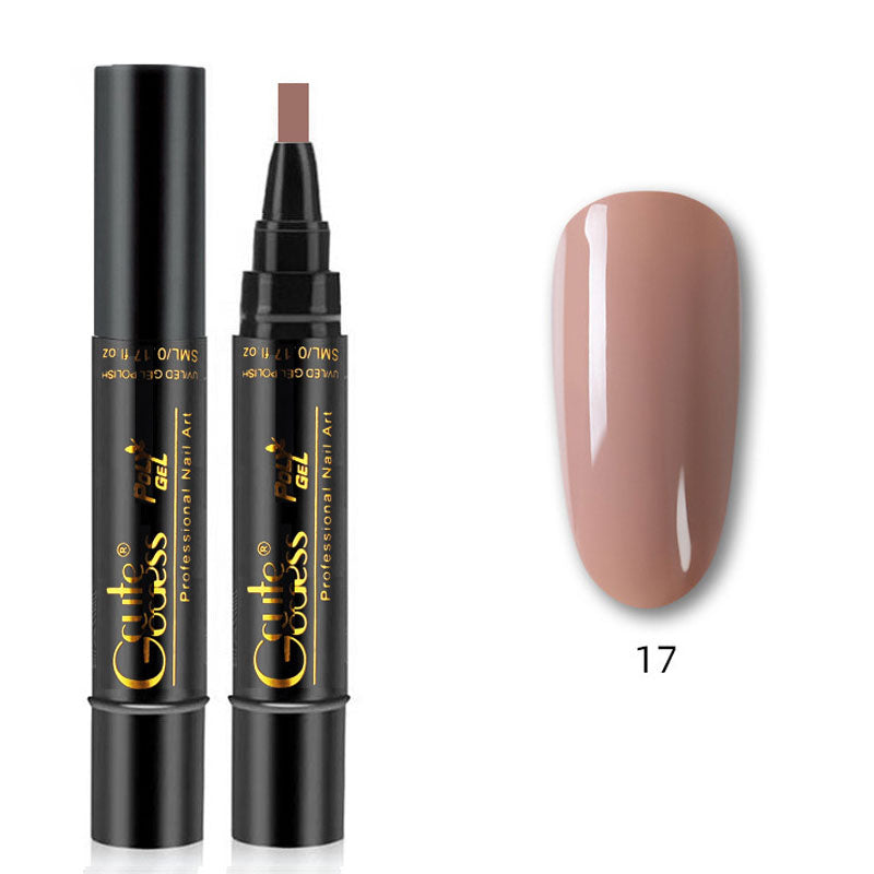 Ein-Schritt-Kleber Drei-in-Eins-Nagellack-Gelstift