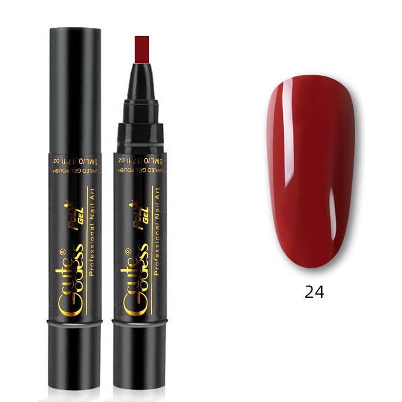 Ein-Schritt-Kleber Drei-in-Eins-Nagellack-Gelstift