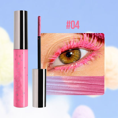 Bunte Glitzer-Mascara
