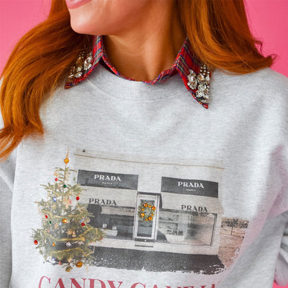 🎄 ✨Abnehmbarer Kragen mit rotem Weihnachtskaro und Strass