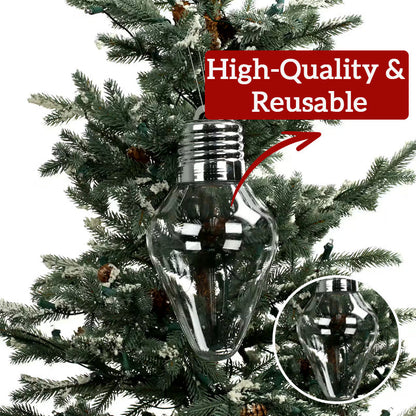 Weihnachtslichter-Geschenkglas