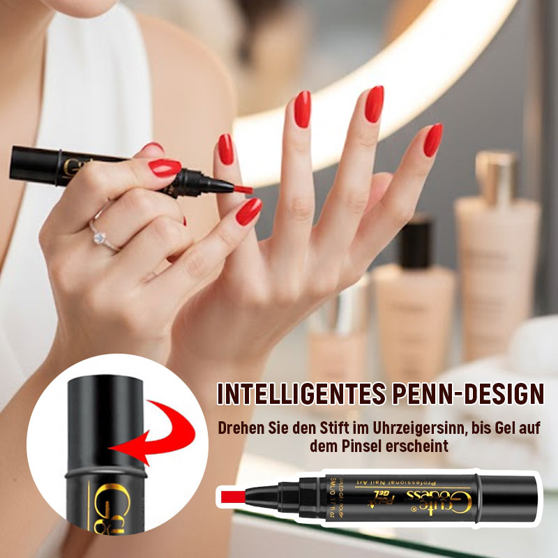 Ein-Schritt-Kleber Drei-in-Eins-Nagellack-Gelstift