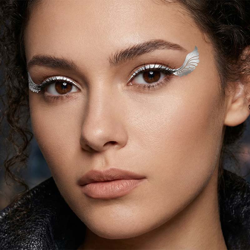 ✨💖 Glitzernde Augen-Tattoo-Aufkleber
