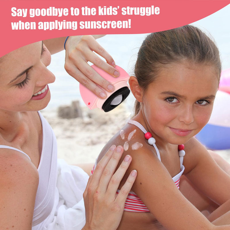 Entfernen des Silikon-Rollapplikators für Creme