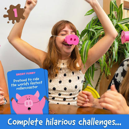 Zum Totlachen: Das Partyspiel "Lachen und Verlieren" 🐷😂