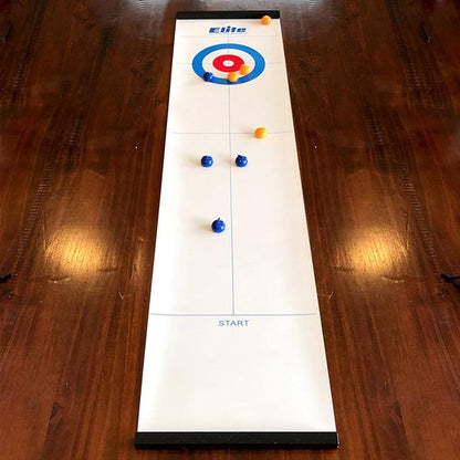 🎅Weihnachten feiern💯2025 Neues Tisch-Curling-Spiel für die ganze Familie