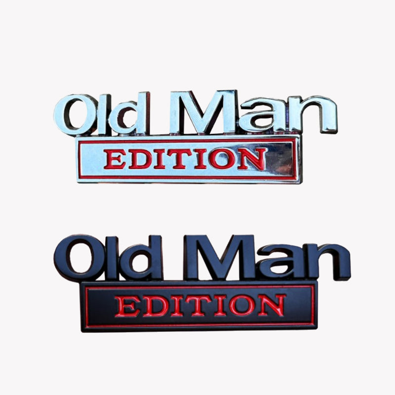 🚗 Old Man Edition-Autoemblem