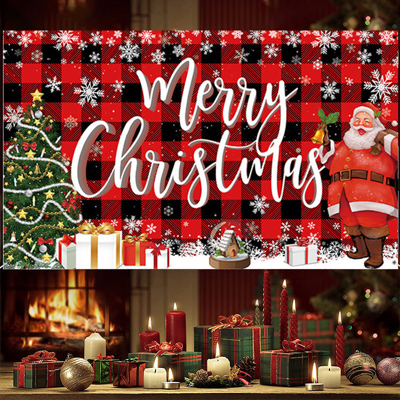 Szenenanordnung Weihnachtsgartendekoration