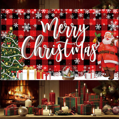 Szenenanordnung Weihnachtsgartendekoration