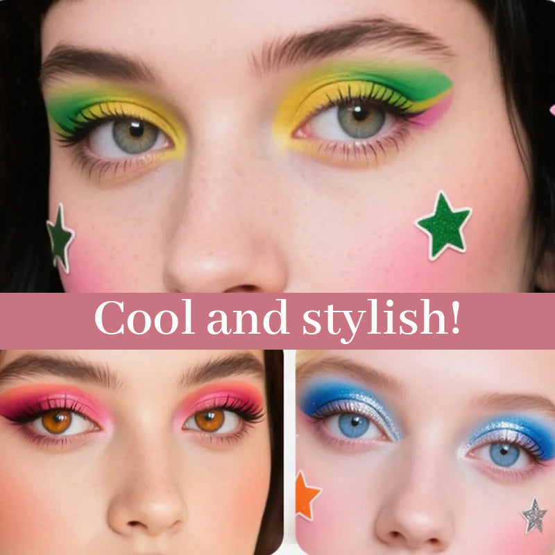 Lidschatten Tattoo Aufkleber