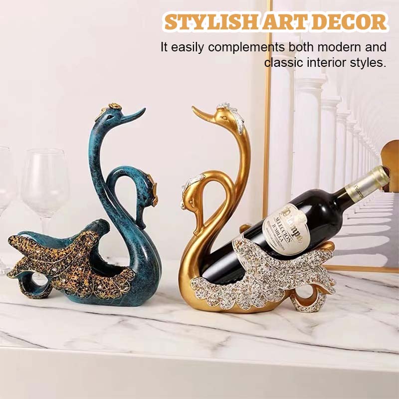 🔥Hot sale🔥Schwanenförmiger Weinflaschenhalter
