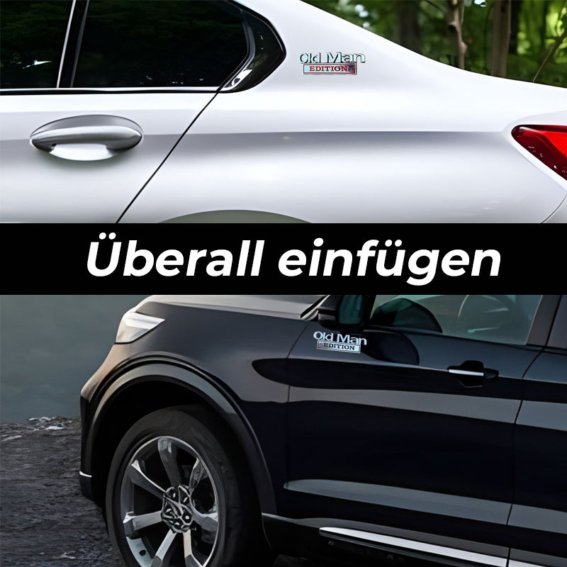 🚗 Old Man Edition-Autoemblem