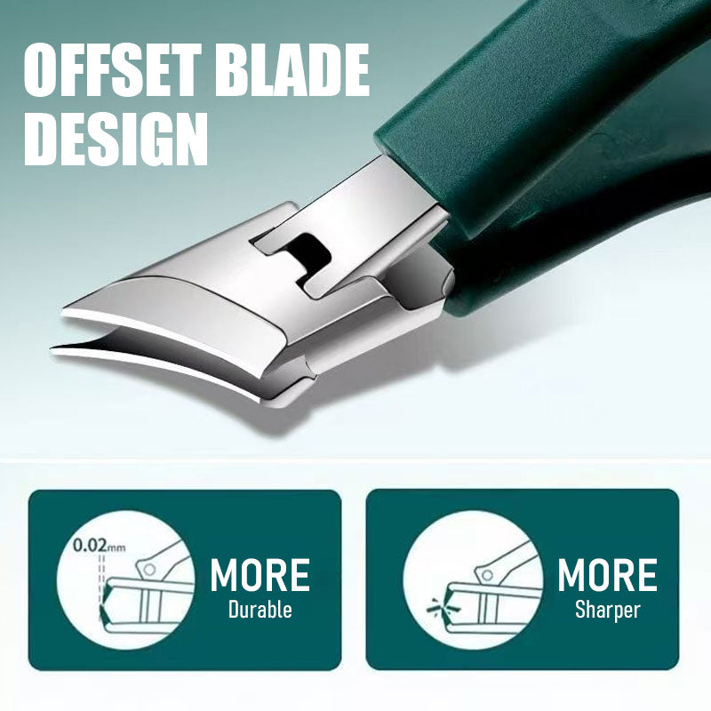 Nagelknipser mit großer Öffnung, um Spritzer zu vermeiden