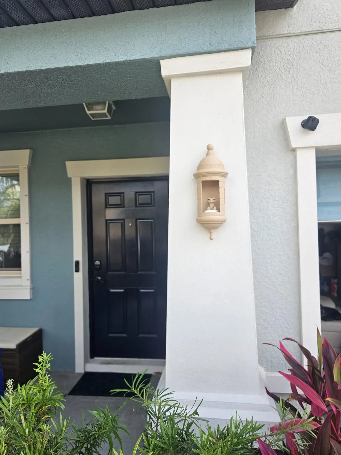 Puerto-ricanische Garita-Wand-Coqui-Lampe