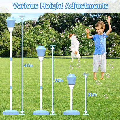 🏆#1 Bestseller - 🫧 Automatischer Stand-Seifenblasenmacher – Erzeuge in Sekundenschnelle einen magischen Seifenblasensturm✨