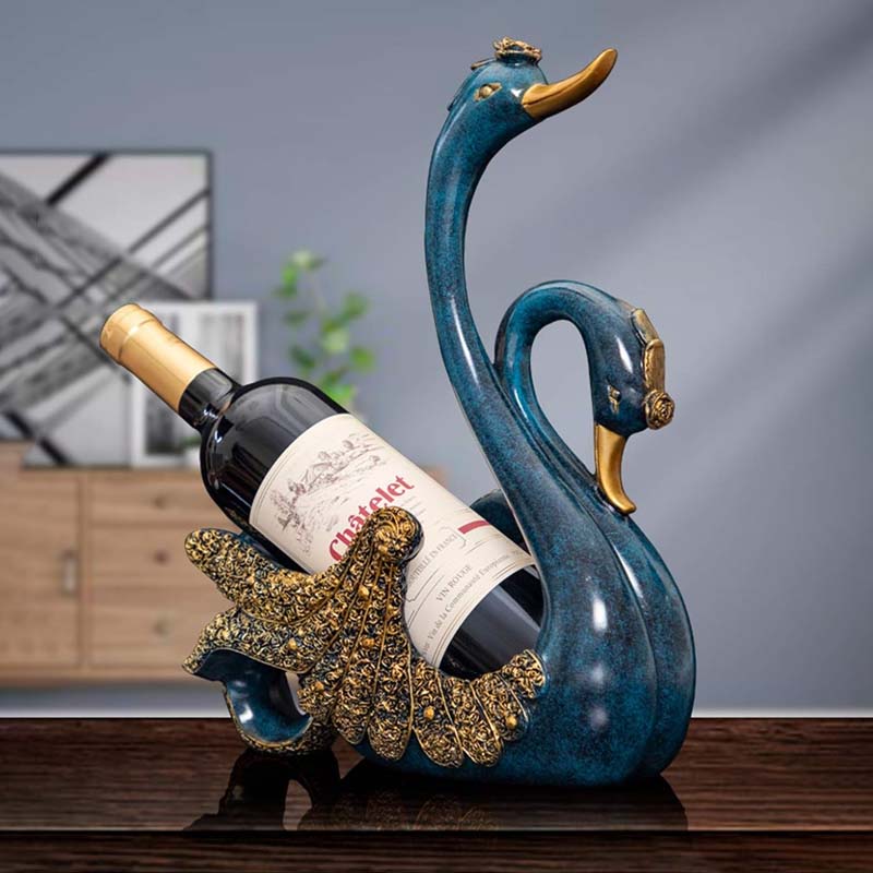 🔥Hot sale🔥Schwanenförmiger Weinflaschenhalter