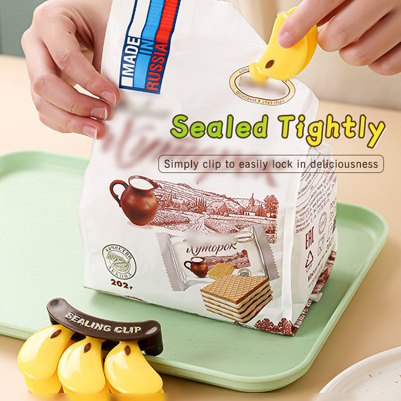 🍌 Magnetischer Bananenverschlussclip – Frische mit Spaß und ohne Stress