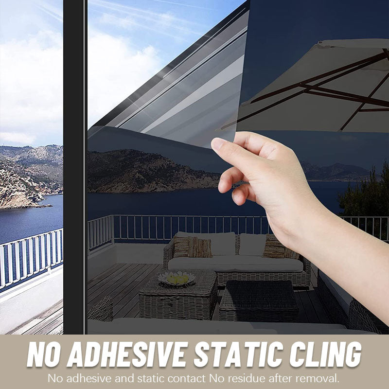 Unidirektionale transparente Sonnenschutz- und Wärmeschutz-Fensterfolie