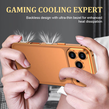 Metalllinse Aluminiumlegierung Rahmen Handyhülle