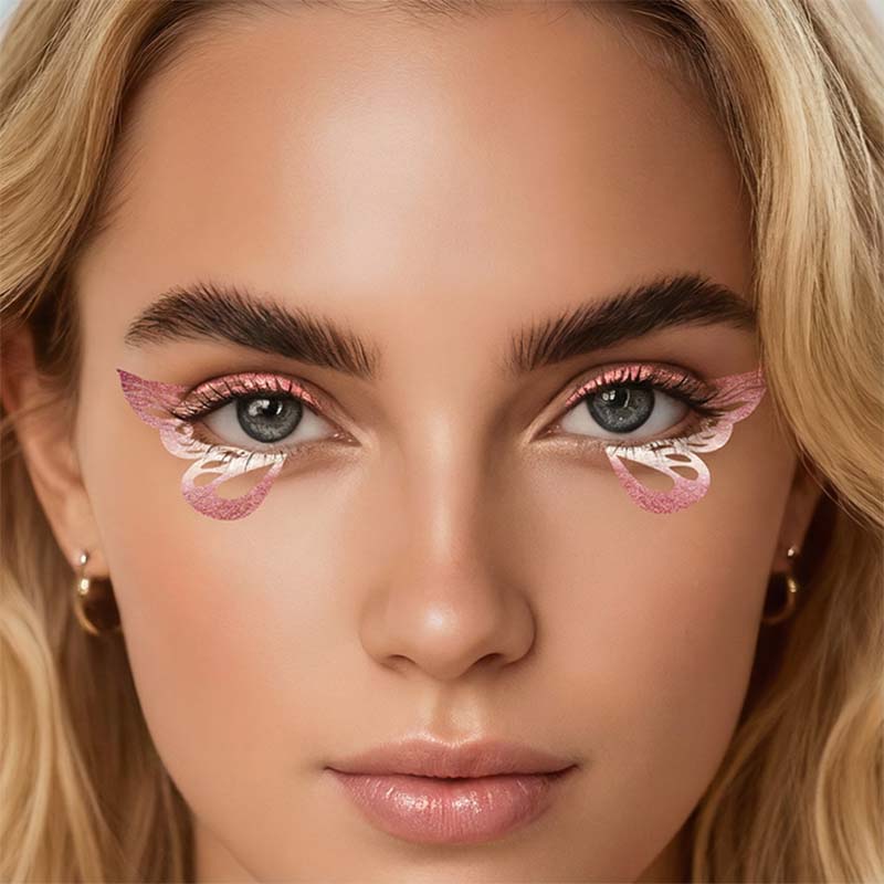 ✨💖 Glitzernde Augen-Tattoo-Aufkleber