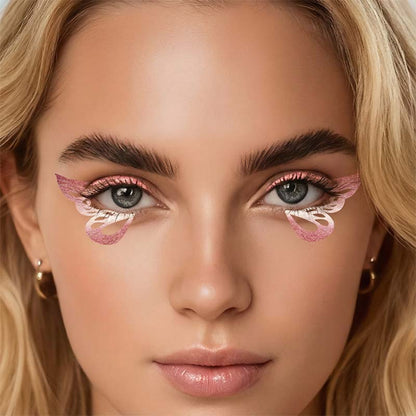 ✨💖 Glitzernde Augen-Tattoo-Aufkleber