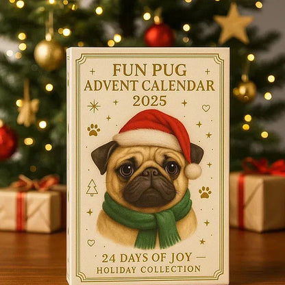 🐾🎄 Lustiger Mops-Adventskalender 2025