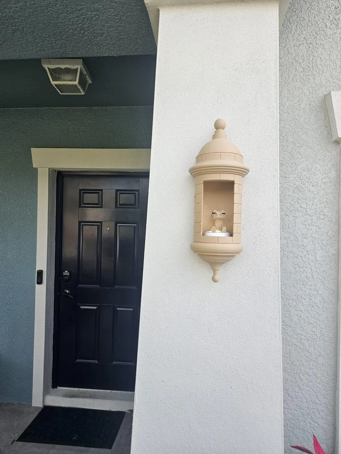 Puerto-ricanische Garita-Wand-Coqui-Lampe