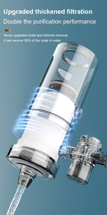 🔥 Installationsfreier Wasserfilter für Haushaltsarmaturen aus Edelstahl