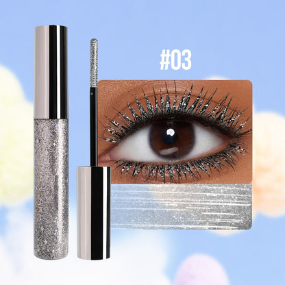 Bunte Glitzer-Mascara