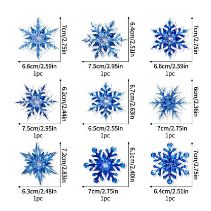 🎄✨ Weihnachtliche 3D-LED-Wandaufkleber mit Leuchteffekt ✨🎅