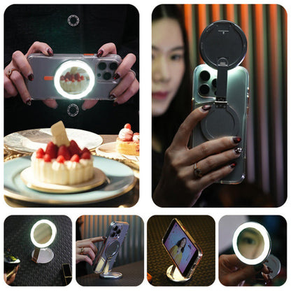 🌟 Vier-in-Eins Magnetischer Make-up Spiegelständer — Fixiere deine Schönheit, erleuchte jeden Moment! ✨