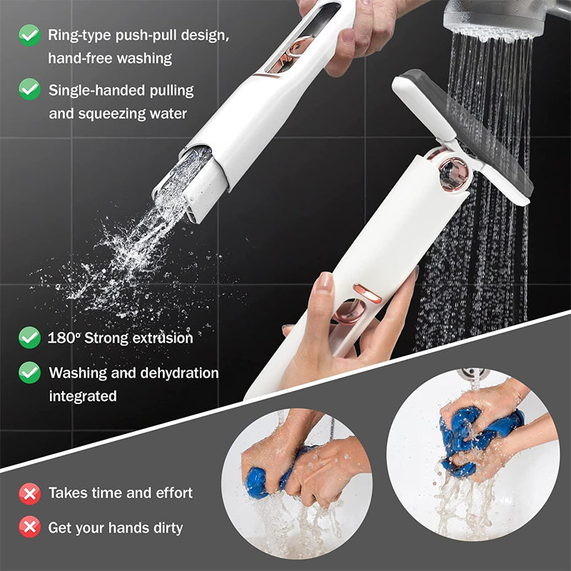 Handwaschbarer Mini-Mop für die Tischreinigung