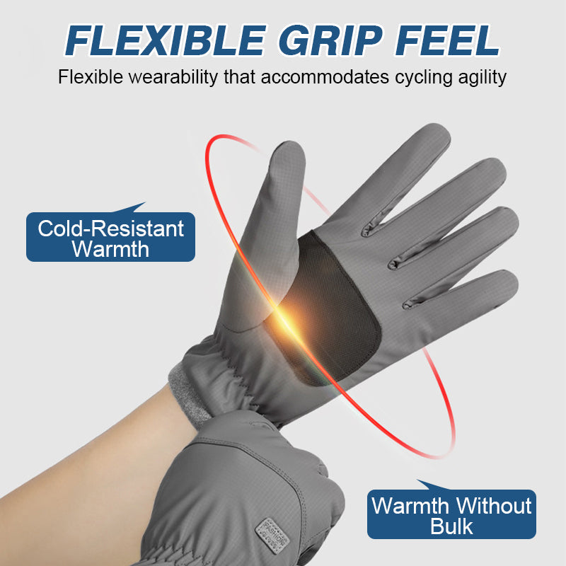 Winterfleece-gefütterte, wasserdichte Touchscreen-Handschuhe