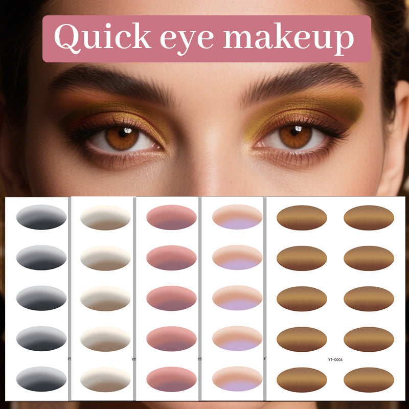 Lidschatten Tattoo Aufkleber