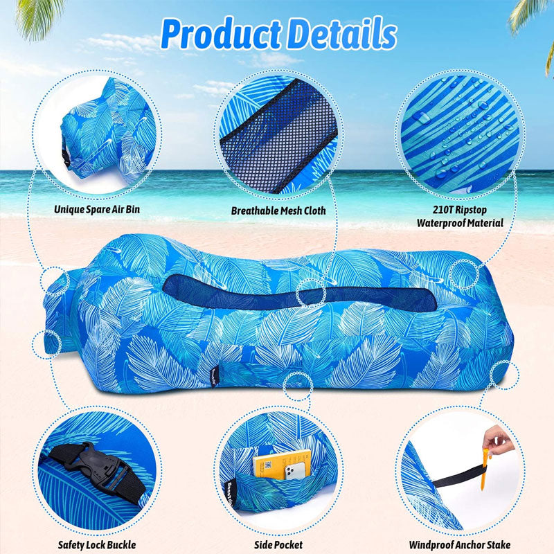 🌊Amphibisches aufblasbares Bett✨