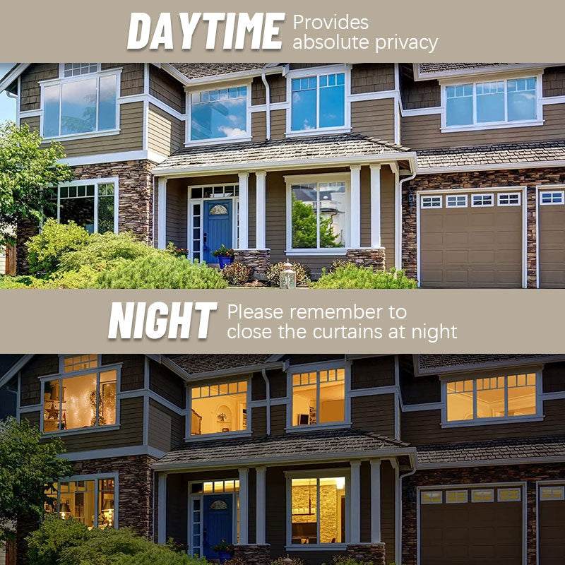 Unidirektionale transparente Sonnenschutz- und Wärmeschutz-Fensterfolie