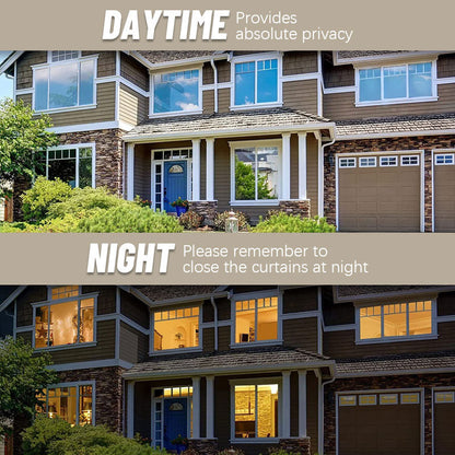 Unidirektionale transparente Sonnenschutz- und Wärmeschutz-Fensterfolie