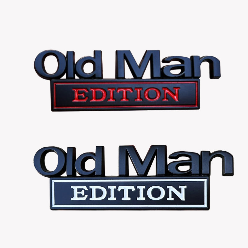 🚗 Old Man Edition-Autoemblem