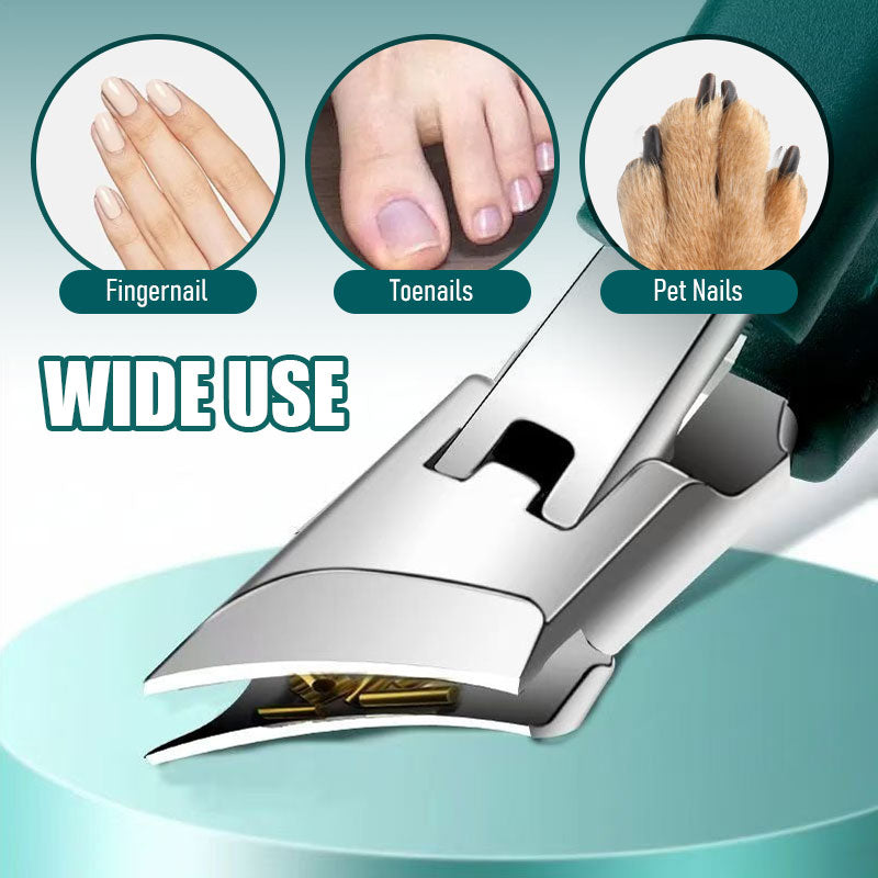 Nagelknipser mit großer Öffnung, um Spritzer zu vermeiden