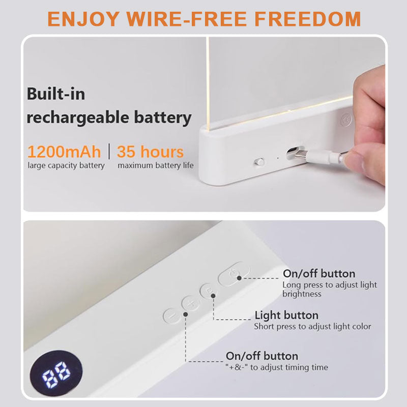 Leselampe mit Doppelfunktion