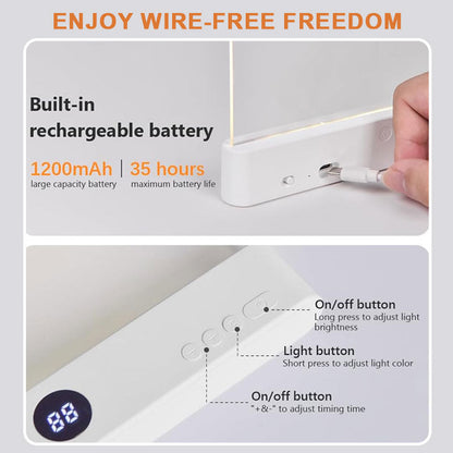 Leselampe mit Doppelfunktion