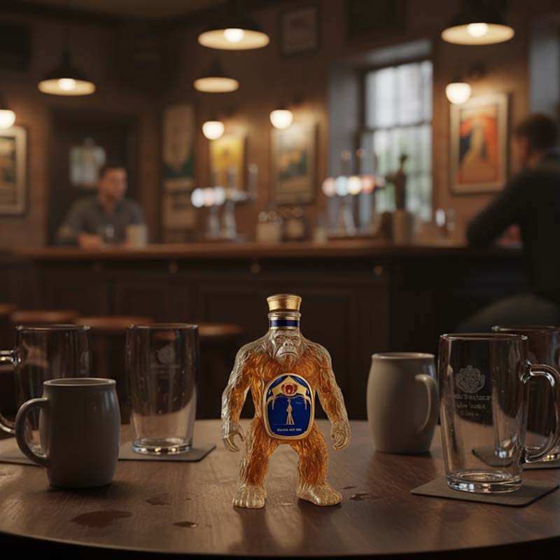 Bigfoot Whiskeyflasche