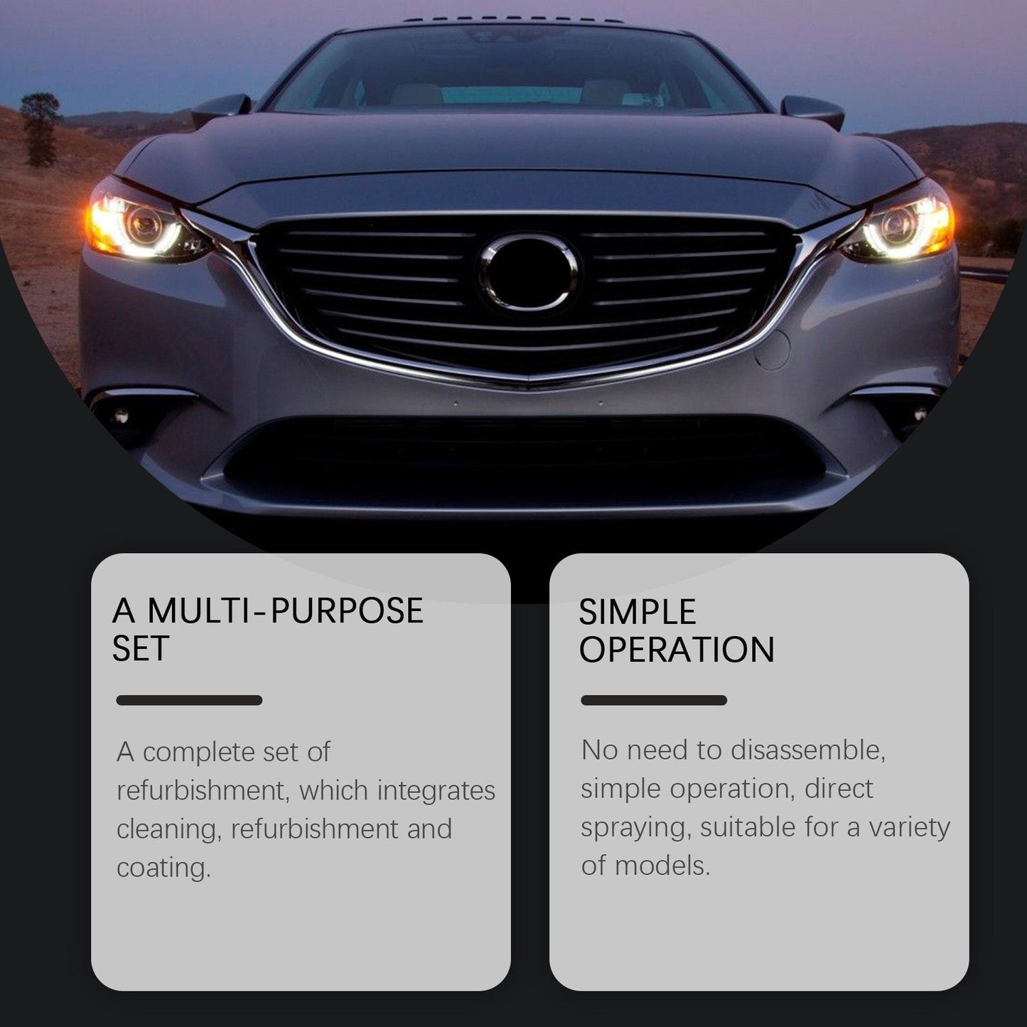 🛠️ Scheinwerfer-Reparatur-Set – Für klare Sicht und mehr Sicherheit beim Fahren!